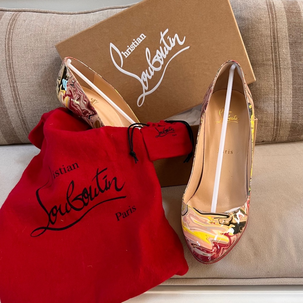 Christian Louboutin Multicolor Dorissima Pump